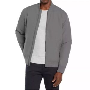 Banana Republic Men's Charcoal Bomber Jacket